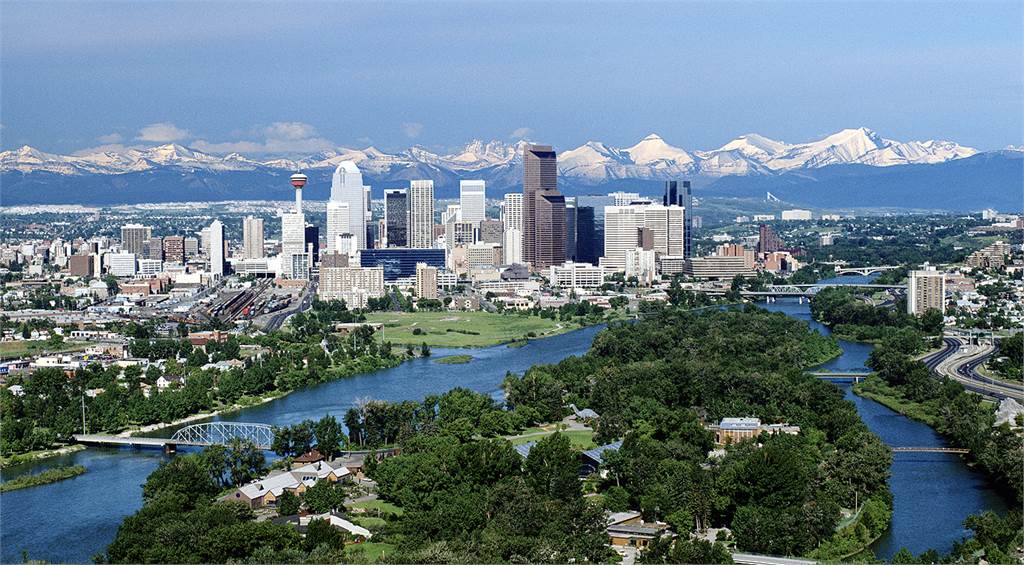 CALGARY AERIAL PHOTO